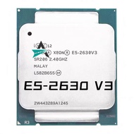 โปรเซสเซอร์ V3 E5 Xeon ที่ใช้แล้ว SR206 2.4Ghz 8 Core 85W เต้ารับแอลจีเอ E5 2011-3 CPU 2630V 3 Gratis Ongkir