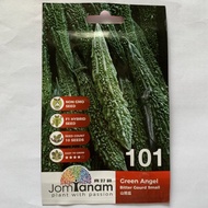 Biji Benih Peria Katak Jom Tanam seeds 101 Green Angel Bitter Gourd Small 山苦瓜 JT101