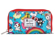 Tokidoki for hello sanrio by Jujube Be Spendy Wallet: Rainbow Dreams