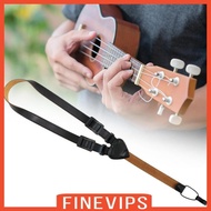 [Finevips] Neck Hanging Ukulele Holder Ukulele Strap Ukulele Supplies Banjo Strap Guitar Strap Support Strap for Solo Practicing Players