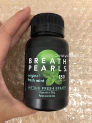 (新版 150粒) ~Breath Pearls 口氣清新珠去口臭 (Breath Pearls Fresh Breath Refreshing Cap.) ~到期日: 2024年 04月