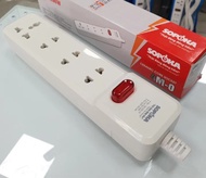 Ổ cắm điện Sopoka 4M ổ điện đa năng 2200W ổ cắm lõi sứ chống cháy chống vỡ ổ cắm không dây và có dây