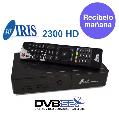 Iris 2300 hd - dvb-s2 h.265 hevc satellite receiver