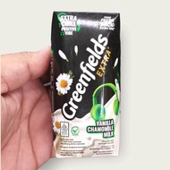 Susu Greenfields UHT Extra Chill - Vanilla Chamomile Honey Early Grey Strawberry Rose Milk 200ml