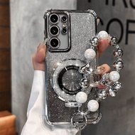 Case + Tali Untuk Oppo A57 4G A38 A18 A17 A17k A16 A16s A15s A15 A12 A11k Softcase Standing Cermin G
