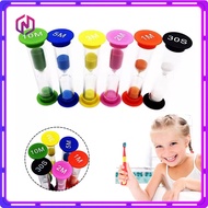 6pcs Small Plastic Sandglass Sand Timer 30Sec/1Min/2Mins/5Mins/10Mins