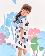 FREEBIE GIRL DRESS (WH)