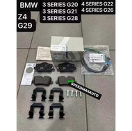 ( 100% ORIGINAL ) BMW 3 SERIES G20 G21 G28 4 SERIES G22 G26 Z4 G29 REAR DISC BRAKE PAD WITH SENSOR