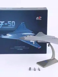 1: 144 J-50 Sixth Generation Stealth Fighter J50 Simulation Alloy Military Airplane Model Collection