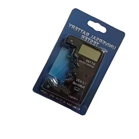 1PCS Battery Tester 0-10v Quick Measurement For No. 1/2/5/7 9v 18650 Battery Power Display Battery T