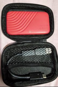 WD 1TB 外置SSD 紅色