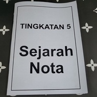 Form 5 History Notes