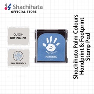 Shachihata Palm Colours Handprint & Footprint Stamp Pad (11 Colours) | Non-Toxic & Washable | Safe f