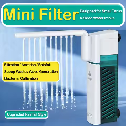 Fish Tank Filter Water Purification Cycle 3 In 1 Turtle Fish Tank Oxygen Pump Filtration Mute 220-24
