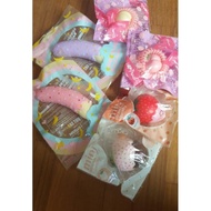 IBloom Squishy 3pcs SET  Banana, Strawberry & Peach 