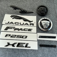 For Jaguar Black Logo Xel Xfl Xjl F-Pace V6 Rear Black Logo 5.0 English Letter Logo