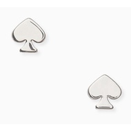 Authentic Kate Spade: Silver Signature spade mini studs