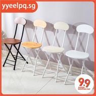 yyeelpq.sg  Dining chair home chair modern minimalist foldable Nordic style