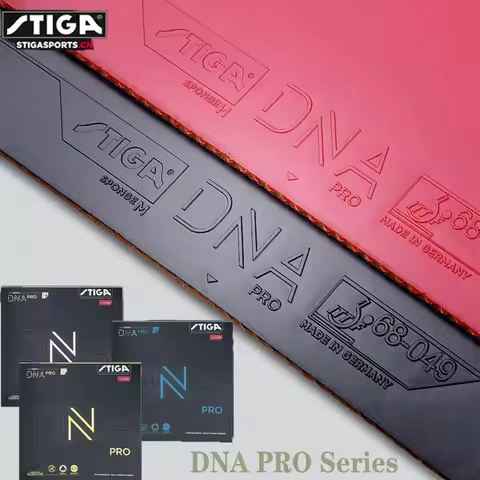 Original STIGA DNA PRO M / H / S Table Tennis Rubber Pimples-in Internal Powerful Ping Pong Rubber f