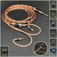 7NOCC Litz 23AWG OD 1.25mm Single Crystal Copper Wire CNY 4 - Connector Sennheiser IE40 Pro