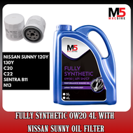 MAC5IVE FULLY SYNTHETIC ENGINE OIL 0W-20