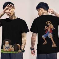 One Piece Anime Tshirt Unisex Casual 100% Cotton Black T-SHIRT CODE FG-16709258