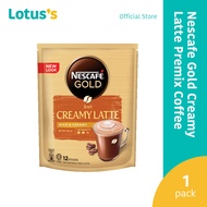 Nescafe Gold Creamy Latte Premix Coffee 12 Sticks X 31G