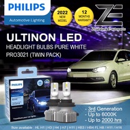 Philips Ultinon G3 Pro3021 LED Headlight Bulbs 6000K H1 H3 H4 H7 H11 HB3 9005 9006 HB4 Foglight H8/H