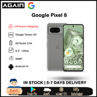 Google Pixel 8 5G Google Tensor G3 8GB RAM 128GB/256GB ROM Android 14 IP68 water resistant with Pixel Camera