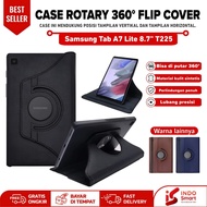 Samsung Tab Case A7 Lite 8.7 2021 T220 T225 Casing Flip Cover Rotary 360 Standing
