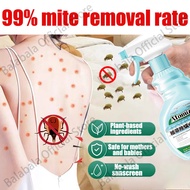 Mite Removal Spray Anti Fungal Lice Mould Dust Mites Spray 99.9% Anti-Bacterial Dust Mite Remover Spray 250ml 青花椒植护除螨喷雾