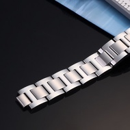 Applicable Cartier blue balloon strap steel belt original watch strap fine steel bracelet for men an