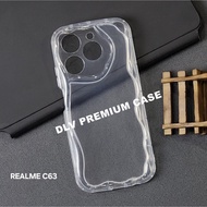 REALME C63 CASE MELTING WAVY CLEAR CASE REALME C63 G01