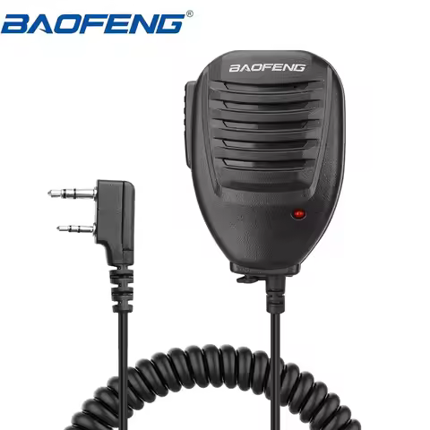 Baofeng Shoulder Speaker Mic Microphone for Baofeng Walkie Talkie UV 5R 82 888S UV S9 PLUS UV 13 16 