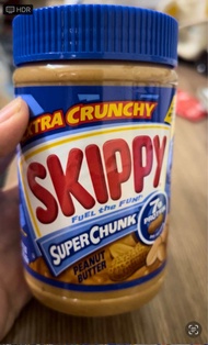 [ hàng mỹ] Bơ lạc (đậu phộng) Skippy Peanut Butter Chunky 462g