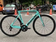 Bianchi Aria 破風氣動款碳纖公路整車意大利 CP Centaur變速套件 經典bianchi綠色 carbon roadbike