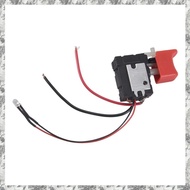 [D E O K] Black Adjustable CW/CCW Electric Drill Trigger Switch 7.2V-24V DC Switch