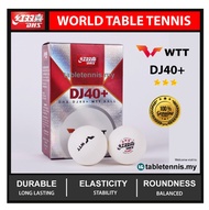 BOLA PINGPONG ORI DHS ISI 6 DJ40+ / BOLA TENIS MEJA DHS DJ40+ – WTT Approved Original