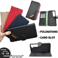 OPPO F9 WALLET CARD SLOT FLIP COVER CASE