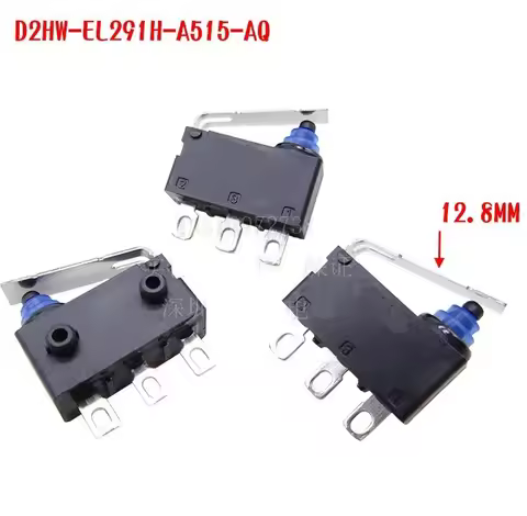 1PCS Original New D2HW-EL291H-A515-AQD car door lock micro switch IP67 waterproof touch with metal h