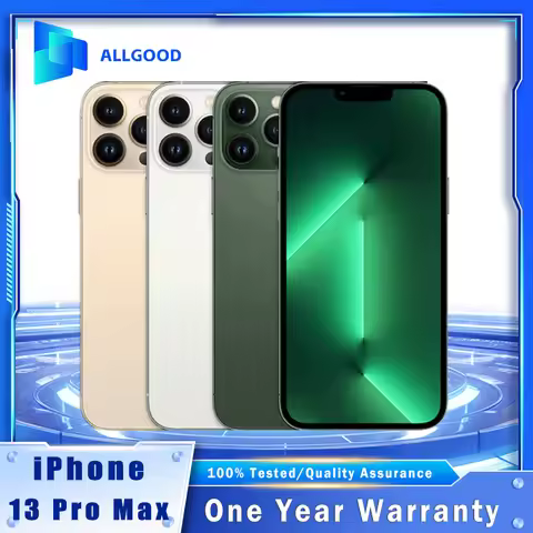 Original Apple iPhone 13 Pro Max Mobile Phone NFC 128GB/256GB/512GB Face ID 120Hz 6.7'' Retina XDR O