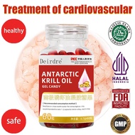 Antarctic krill oil 60 Capsules  Astaxanthin Krill Oil Astaxanthin Tablets Astaxanthin Supplement  L