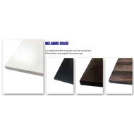 Melamine board 1-2 sqft with 4 side abs edging #custom size