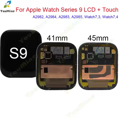 1.9'' For Apple Watch Series 9 LCD Display Touch Panel Screen Assembly For Apple watch 9 41mm 45mm L