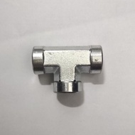 T-XXX-02-02-02 TO T-XXX-12-12-12 UNION TEE ADAPTER BSP FIXED FEMALE
