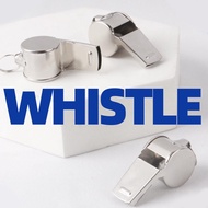 [countless1.sg] Iron Whistle Soccer Football Basketball Hockey Baseball Sports Referee Whistle -