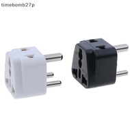 (time) Universal travel US AU UK to India/Sri Lanka/Nepal plug power convertor adapter （MY）