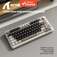 Attack Shark X85 Pro 3-mode 75% gasket-mounted wireless hot-swappable mechanical keyboard Attack Sha