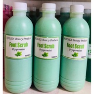 1Liter Kolies Foot Scrub Peppermint Foot Scrub Foot Spa Scrub Reduce Inflammation Foot Scrub