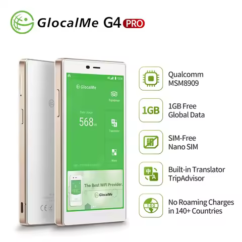 GlocalMe G4 Pro mifi 4g wifi routers with sim Wifi Hotspot simfree International Pocket WiFi and voi